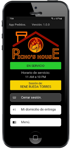 Android application Picho's House screenshort
