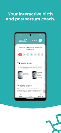 Android application Mamamoon screenshort