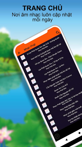 Android application Nhạc Phật Cầu Nguyện Quan Âm screenshort