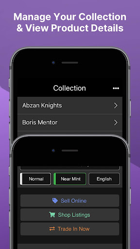 Screenshot of TCGplayer
