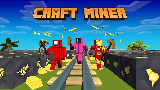 Craft Miner: Stone Block World Apk Mod for Android [Unlimited Coins/Gems] 7