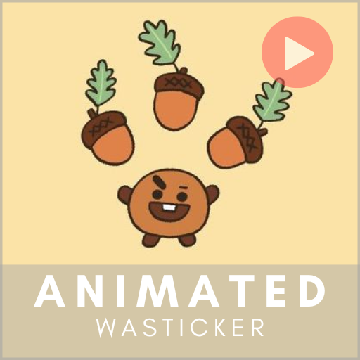 Shooky BT21 Animated WASticker logo