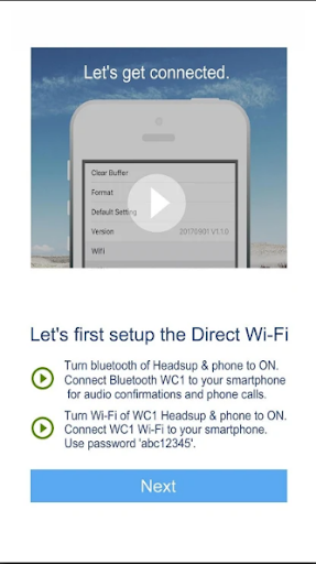 Android application Headsup screenshort