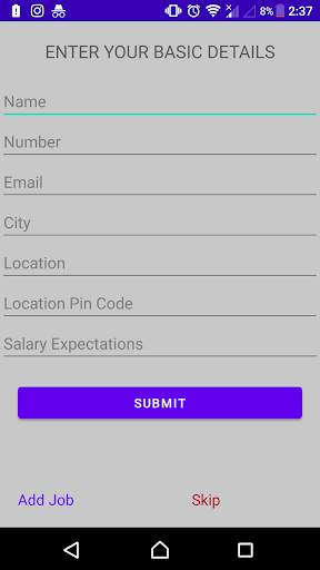 My Biker Jobs - job list Screen 2