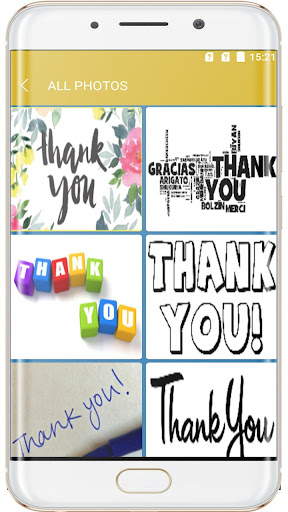Thank You Images & Status Screen 2