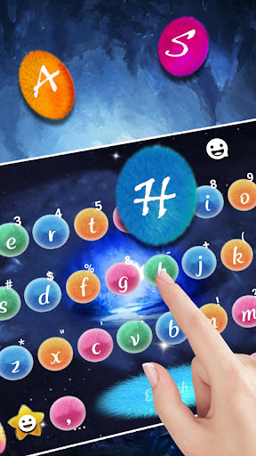 Furry Monsters Keyboard Theme Screen 2