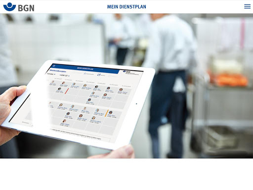 BGN-Dienstplan Screen 3