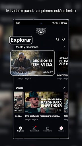 Android application AMORir screenshort