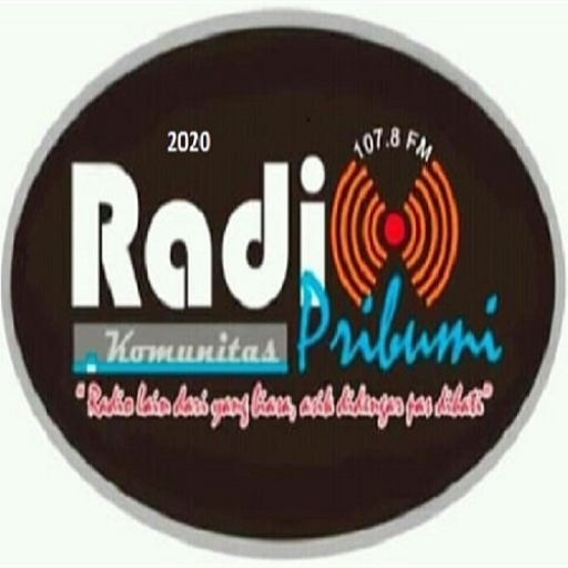 Radio PRIBUMI 107.8 FM logo