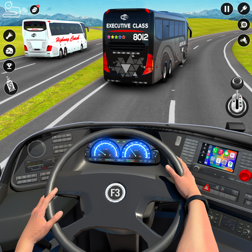 Bus Simulator Drivivg Games 3D logo