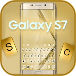 Cover Image of ダウンロード Galaxy S7 Gold Keyboard Theme 1.0 APK