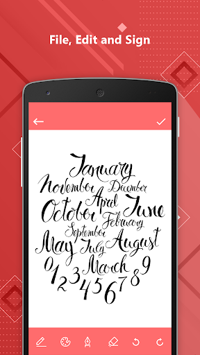 Signature App - Signature Crea Screen 2