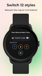 Pixel Minimal Watch Face MOD APK (Premium ontgrendeld) 3
