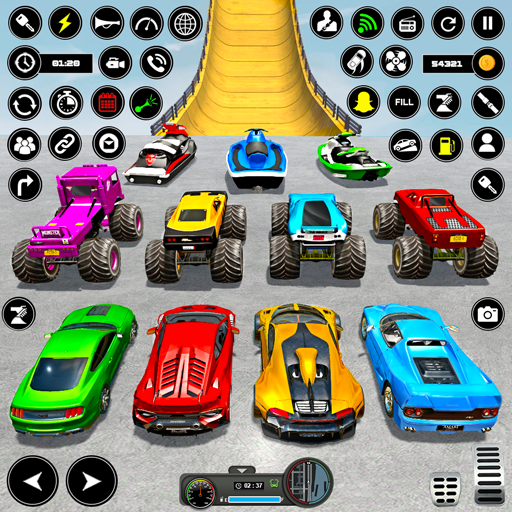 Crazy Ramp Car Stunt Master 3D 8.8 Icon