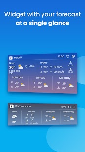 Weather&Rain: Weather Forecast Screenshot