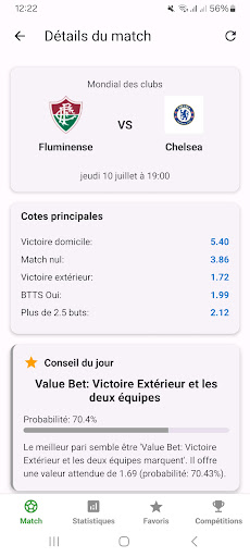 Afriprono  IA Pronostics Foot