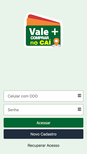 Android application Vale + Comprar no Caí screenshort