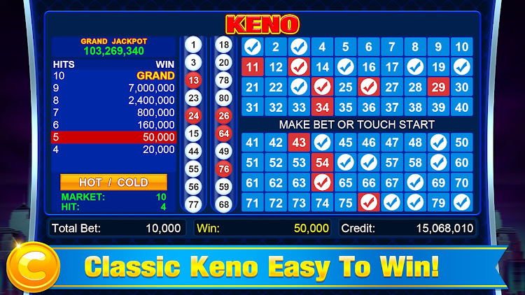 Keno: 4 Card Casino Keno Games - 1.0.2 - (Android)