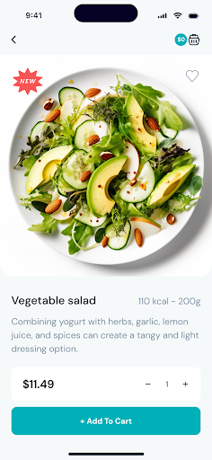 DineHub - Food Delivery Screen 3