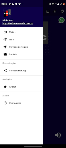Rádio RNC Screen 2