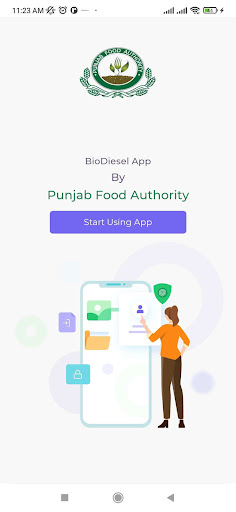 Android application PFA Bio Diesel screenshort