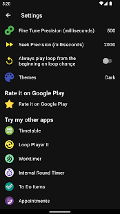 Loop Player Bildschirmfoto