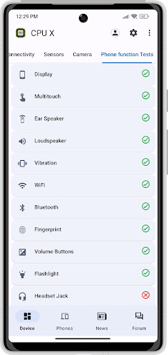 CPU X - Device & System info - Tools - apps