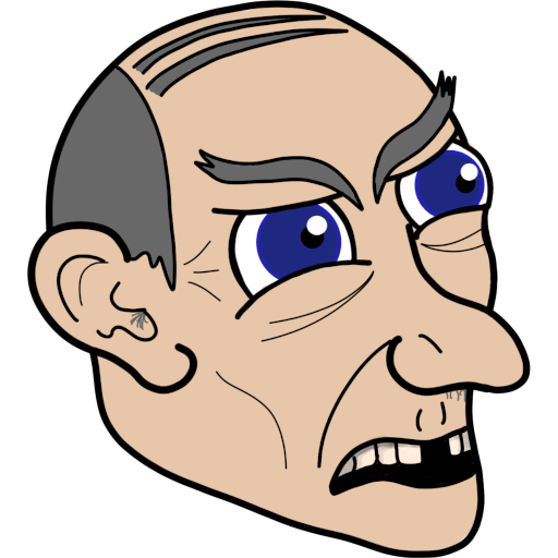 Get Off My Lawn! logo