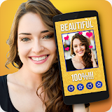 Beauty detector Face scanner icon