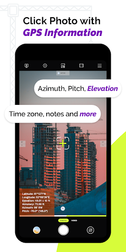 Android application Angle Cam - Geotag Camera screenshort