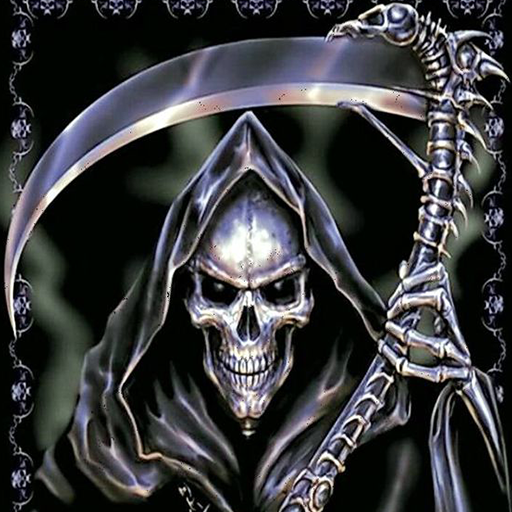 Grim reaper wallpaper logo