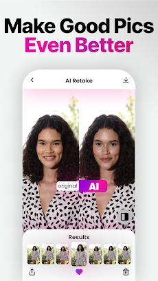 Retake AI: Face & Photo Editorのおすすめ画像5