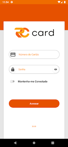 Android application Cartão RC Card screenshort