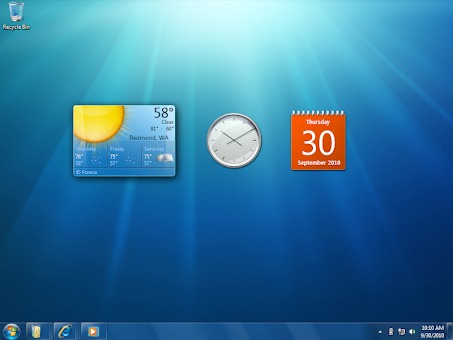 Win7 Windows 7 Reference screenshot 2
