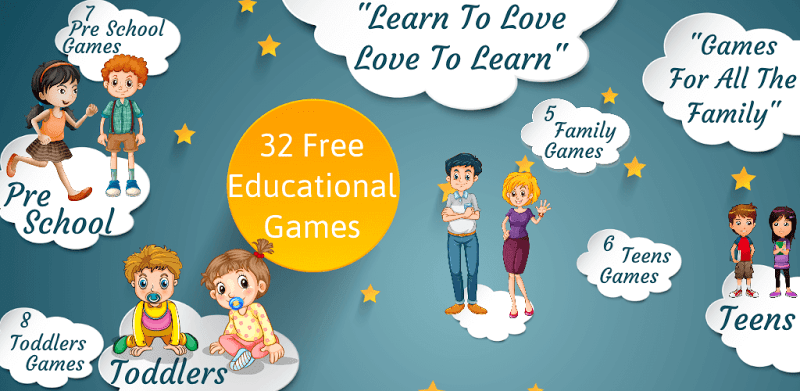 Kids Fun Educational Games 2-8