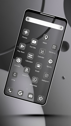 HD Black Theme Screen 2