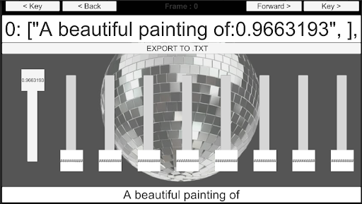 Disco Diffusion Animator Screen 2