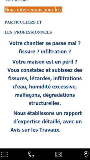Expertise en Batiment SADELLI Screen 2