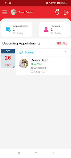 Android application Pharmacy Bazar Doctor Admin screenshort