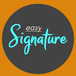 Cover Image of Herunterladen Easy Signature (A Signature Creator App) 2.0 APK