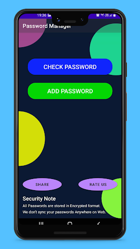 Android application Password Protector screenshort