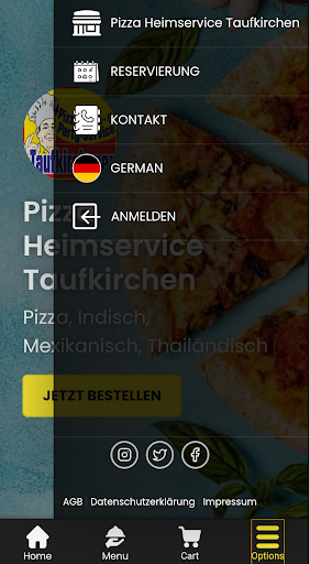 Pizza Heimservice Taufkirchen Screen 2