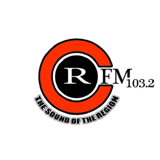 R FM 103.2 logo