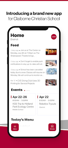 Android application Claiborne Christian, LA screenshort