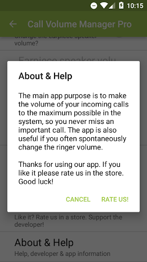 Call Volume Manager