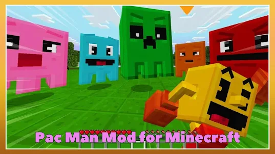 Pac Man Mod for Minecraft PE