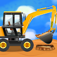 مركبات البناء والشاحنات - ألعاب للأطفال