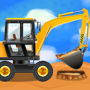  Construction Vehicles & Trucks - Games for Kids 