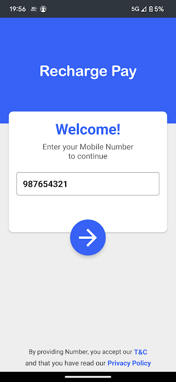 Recharge Pay Bill Payment App - 1.1 - (Android)