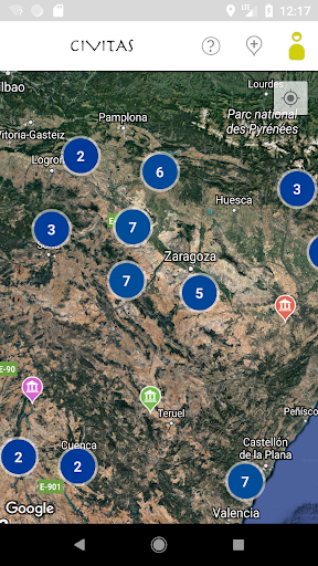 Android application RomanSites screenshort